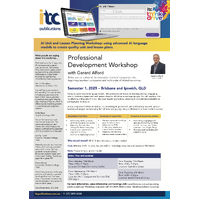 QLD - (IPSWICH 13-03-25) Unit and Lesson Planning Workshop